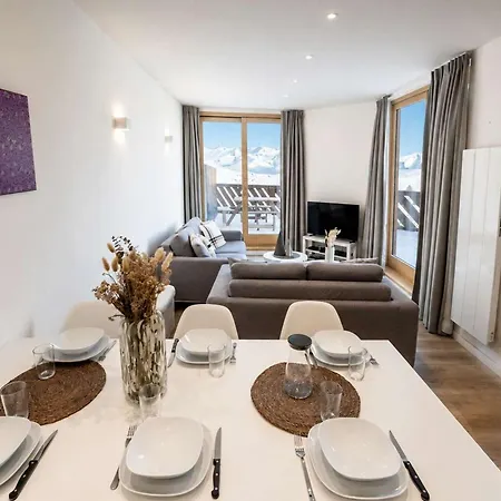 6 Pers. Renove, Terrasse Sud, Aux Pieds, Wifi, Conciergerie - Fr-1-545-38 * Val Thorens